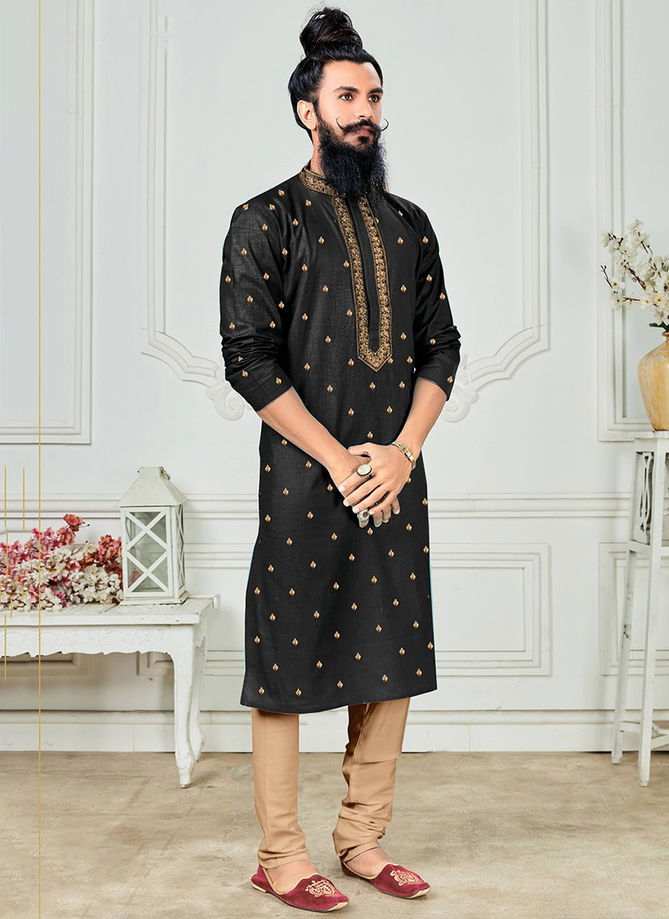 REYAANSH Festive Wear Wholesale Kurta Pajama Mens Collection